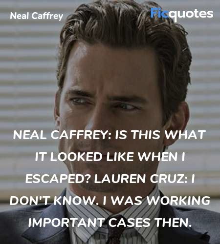 White Collar Quotes - Top White Collar Tv Show Quotes