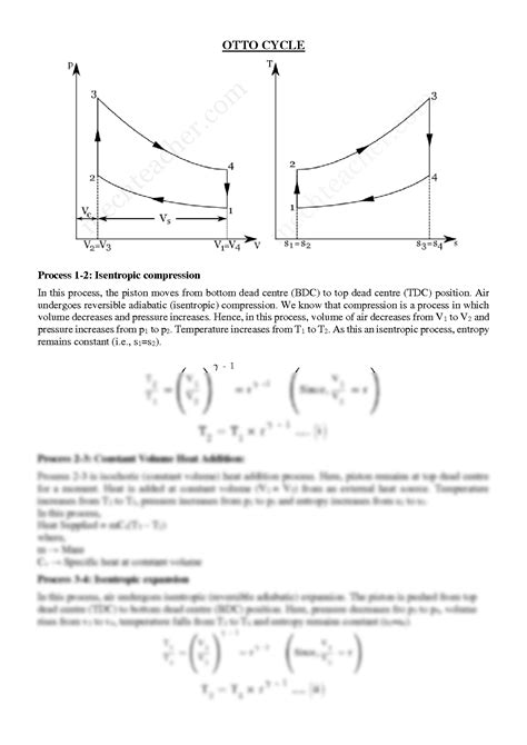 SOLUTION: Otto cycle - Studypool