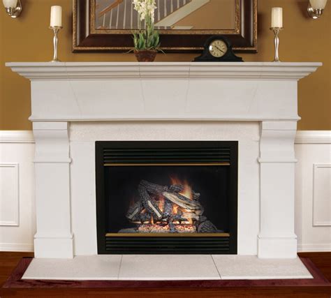 Americast Architectural Stone Roosevelt Fireplace Mantel Surround & Reviews | Wayfair.ca