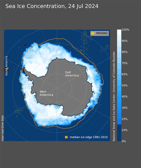 Sea Ice Extent maps