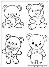 89 Teddy Bear Coloring Pages  ColoringPagesOnlycom sketch template