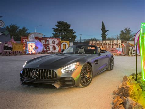 HIRE MERCEDES BENZ AMG GT ROADSTER LAS VEGAS