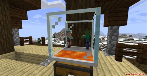 Easy Villagers Mod (1.21.1, 1.20.1) - Store your Villagers in a Glass Box - Mc-Mod.Net