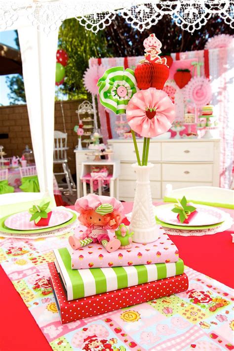 Vintage Strawberry Shortcake 1st Birthday Party | Minted and Vintage ...