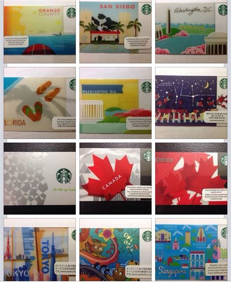 My Starbucks Cards collection | Starbucks gift card, Starbucks card, Gift card design