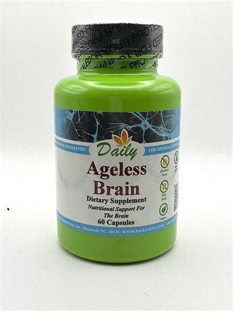 Daily Manufacturing - Ageless Brain - 60 Capsules - G&W Herbs