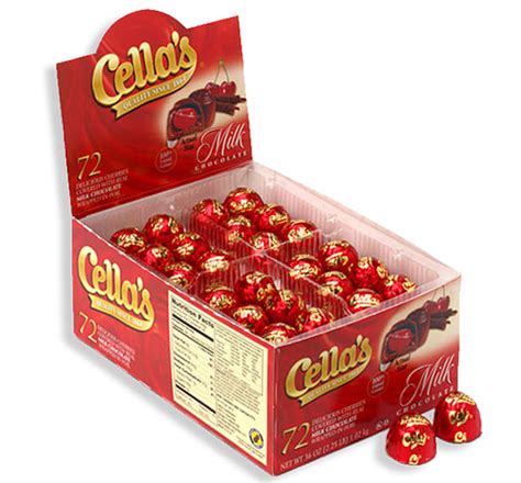 CELLAS CHOCOLATE COVERED CHERRIES CHANGEMAKER - MILK « redstonefoods.com