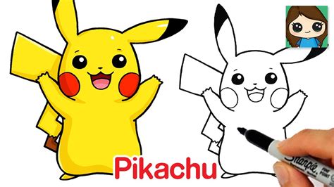 How to Draw Pikachu | Pokemon