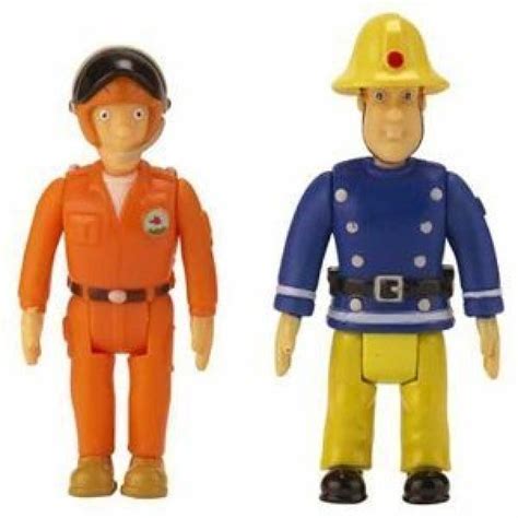 Fireman Sam 2 Pack Action Figures Fireman Sam & Pilot Toys | TheHut.com