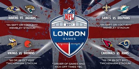 Nfl London Teams 2017