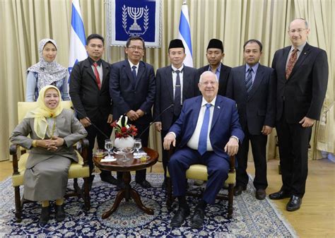 Rivlin meets with Muslim leaders from Indonesia | The Times of Israel