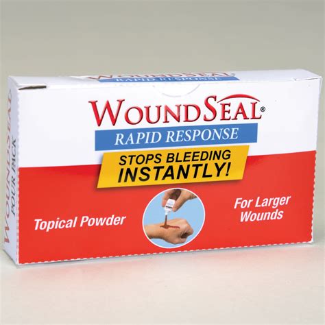 QR Wound Seal Bottle Stop Bleeding Powder First Aid Kit Refill | eBay