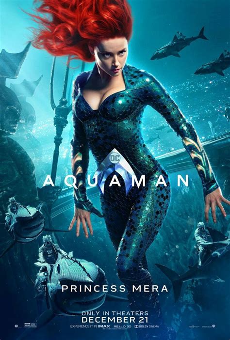 Princess Mera Aquaman Poster | Aquaman film, New aquaman, Aquaman