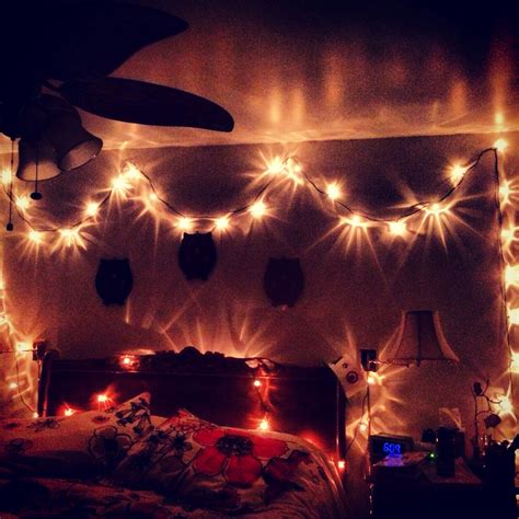 Bedroom Christmas Lights - DIY