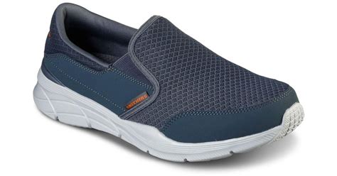 Skechers Synthetic Persisting Slip-on Wide Width Walking Sneakers From Finish Line in Charcoal ...