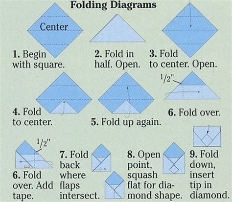 Easy Origami Square Envelope - teachcreativa.com