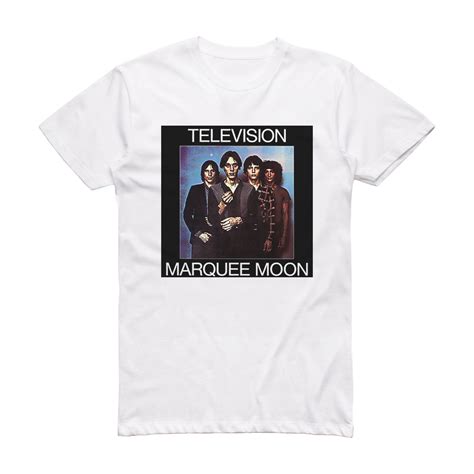 Television Marquee Moon Album Cover T-Shirt White – ALBUM COVER T-SHIRTS