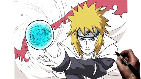 Minato Rasengan Drawing