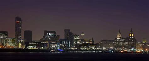 Night on the River Mersey Liverpool waterfront - Liverpool Echo