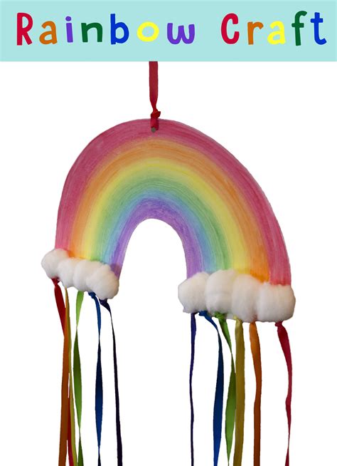 Make a Rainbow | Easy Crafts for Kids | Rainbow crafts, Easy crafts for kids, Spring crafts for kids