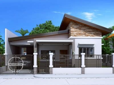 Semi Bungalow House Design With Floor Plan | Viewfloor.co