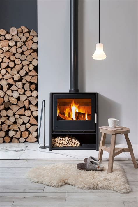 Contemporary wood burning stoves by Arada Stoves [AD]