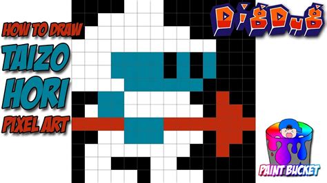 How To Draw Taizo Hori Namco S Dig Dug Arcade Pixel Art Drawing Youtube ...