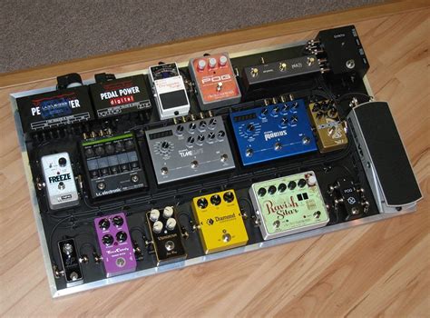 Guitar Pedalboard | Pedalboard, Guitar pedal boards, Guitar pedals