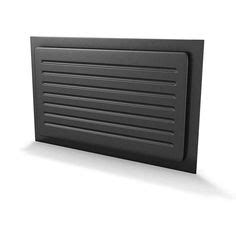 Surface mounted; attaches to outside of crawl space foundation wall ...