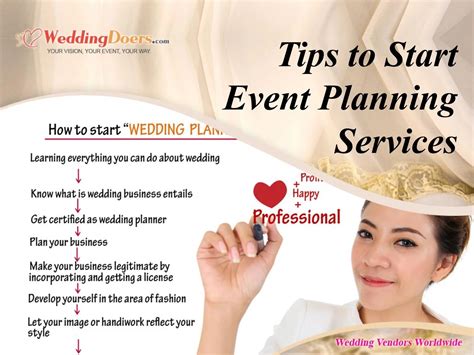 Tips to start event planning services by WeddingDoers - Issuu