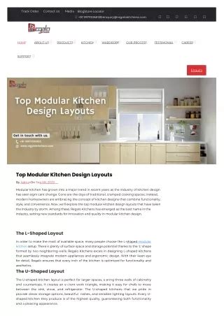 PPT - Best Layouts Of Modular Kitchen Design For Your Home PowerPoint Presentation - ID:12917356