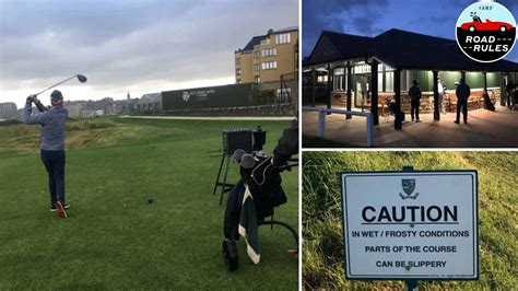 A Scotland golf trip in the harsh depths of winter? It has its benefits