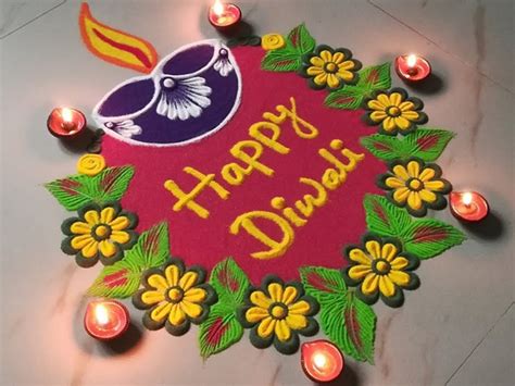 25 Beautiful Diwali Rangoli Designs | Deepavali Muggulu 2023