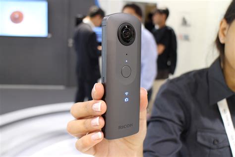 First Look: Ricoh Theta V Brings Reality to VR with 4K, Surround Sound | Digital Trends