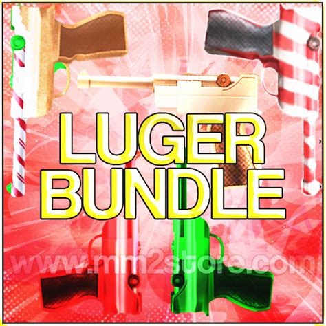 Luger Bundle - Shop MM2 Godlys and more from MM2Store