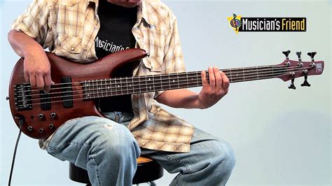 Ibanez SR505 5-String Electric Bass Guitar - YouTube