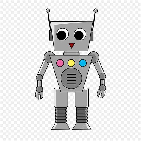 Robots PNG Transparent, Gray Robot Clip Art, Robot Clipart, Robot, Cartoon Robot PNG Image For ...