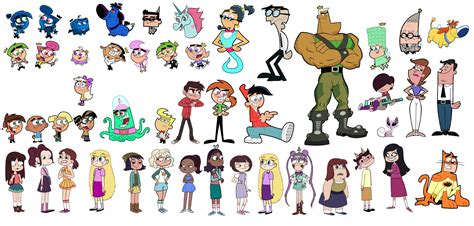 Image - Copia de fairly oddparents characters by fairlyoddfan-d4241wa.png | Mad Cartoon Network ...