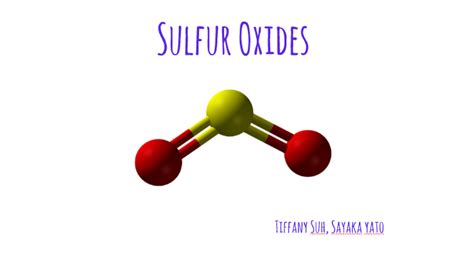 Sulfur Oxides by on Prezi