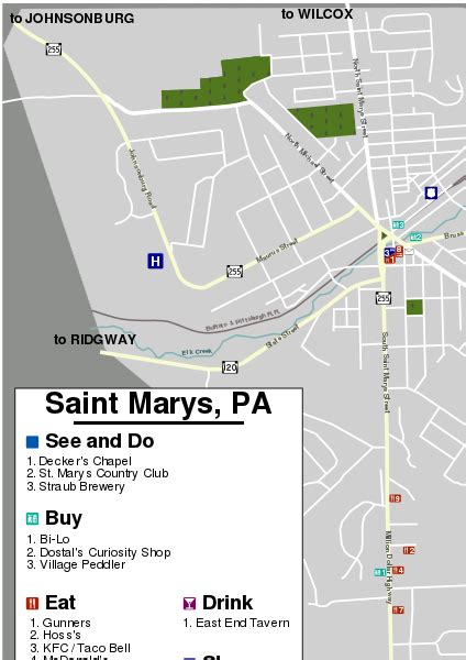 File:Map - Saint Marys PA.svg - Wikitravel Shared