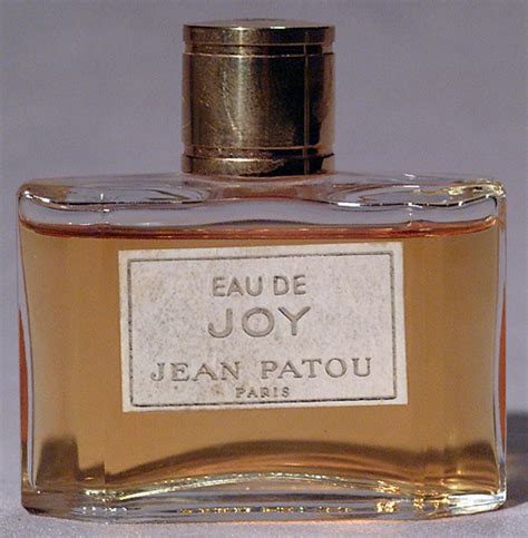 'Eau de Joy' was created for Jean Patou in 1955 by in-house perfumer Henri Giboulet