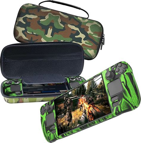 Steam Deck Accessories, Steam Deck Hard Shell Carrying Case and Steam ...