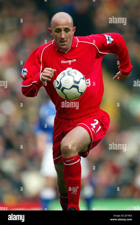 GARY MCALLISTER LIVERPOOL FC LIVERPOOL ANFIELD 23 February 2002 Stock ...