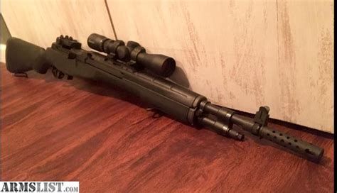 ARMSLIST - For Sale: Springfield M1A Scout 18" with Burris 2-7x32 Scout ...