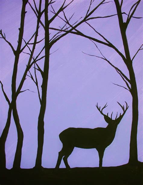 Forest Silhouette | Silhouette art, Forest silhouette, Sillouette art