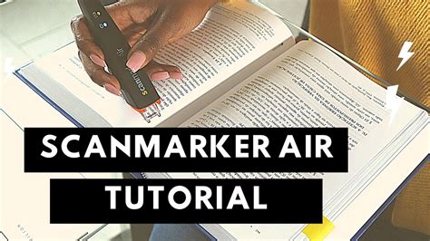 ScanMarker Air Tutorial & Review - how to scan books and texts properly ...