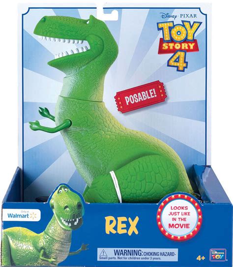 Disney Pixar Toy Story 4 Rex 11 Action Figure Think Way Toys - ToyWiz