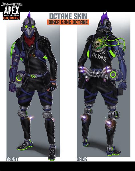 Apex Legends Fan Concept - Biker Gang Octane Skin by daemonstar on ...