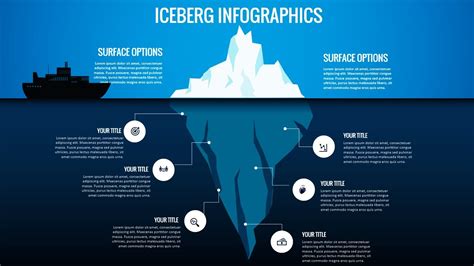 How to make Iceberg Slide Design in PowerPoint | Iceberg PowerPoint Diagram - YouTube