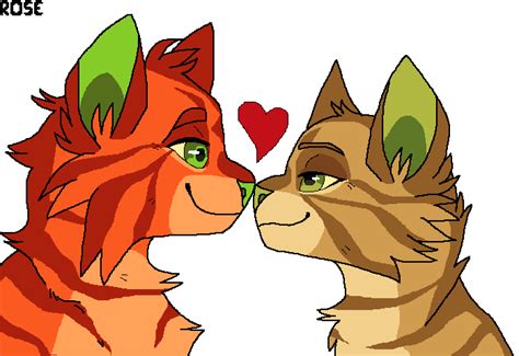 Pixilart - Firestar and Sandstorm by CUTEkittenGIRL